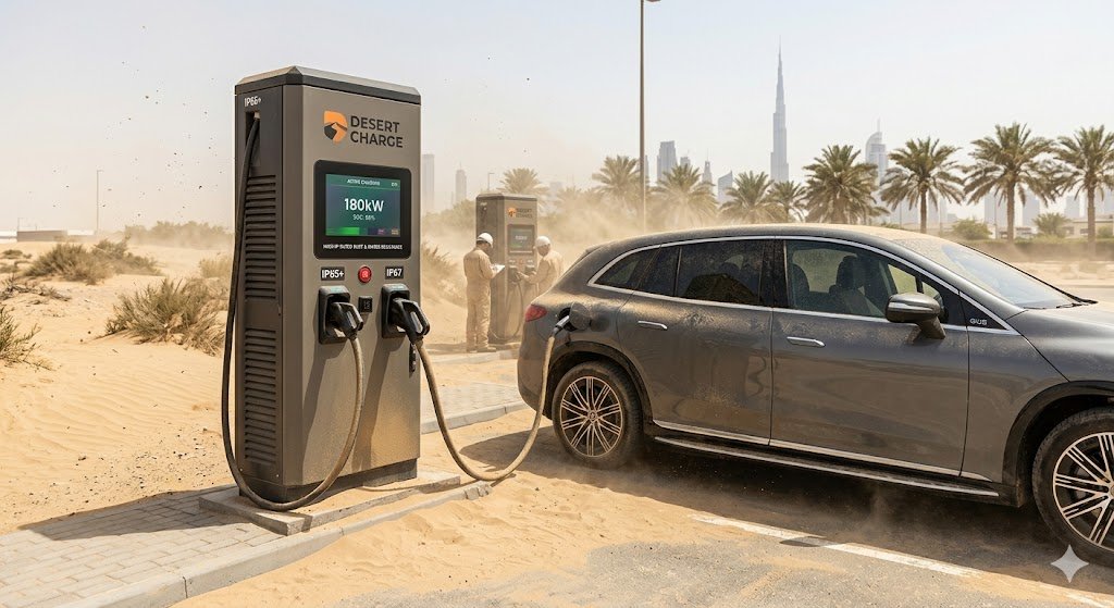 Outdoor EV Chargers in UAE